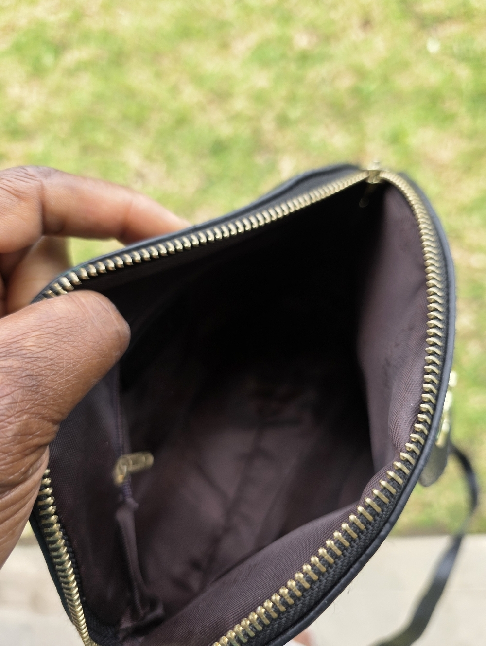 Gucci Black Suede Crossbody Bag Women Green-Red Stripe Detach Strap 7x11 - Picture 14 of 16